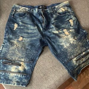Men’s jean shorts
